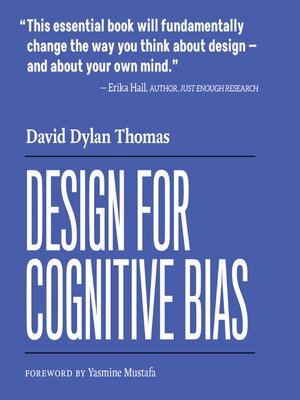 cover image of Design for Cognitive Bias